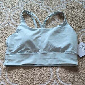 Lululemon Energy Longline Bra Ocean Air NWT